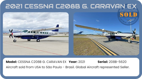 2021 CESSNA C208B GRAND CARAVAN EX sold by Global Aircraft.